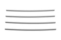Husky Liners 21-25 Ford F150 Door Edge Guards (4pc Set) - Dark Mattery Gray PC