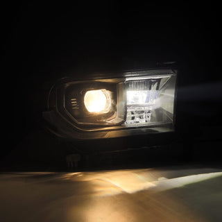 AlphaRex 07-13 Toyota Tundra/08-17 Sequoia G2 PRO-Series Projector Headlights Black -NO Lvl Adjuster