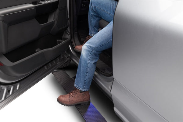 AMP Research 2015-2018 Ford F150 All Cabs PowerStep Plug N Play - Black