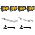 Baja Designs 2022+ Toyota Tundra S2 Sport Fog Pocket Kit - Baja Amber