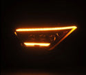 AlphaRex 2024 Toyota Tacoma NOVA-Series Projector Headlights (Pair) - Alpha-Black w/Activation Light