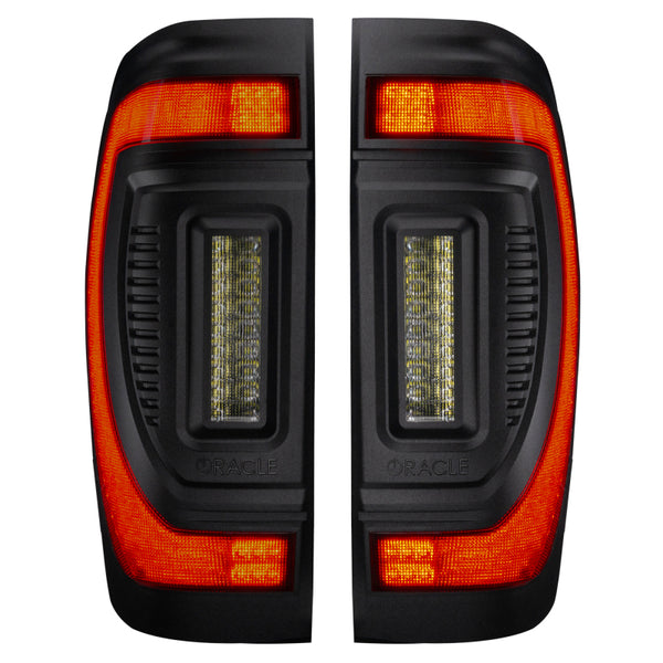 Oracle 19-23 GMC Sierra Flush Style LED Tail Lights - Factory Halogen