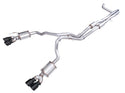 AWE 2021+ Chevy Tahoe/GM Yukon 6.2L 0FG Edition Cat Back Exhaust - Quad Diamond Black Tips