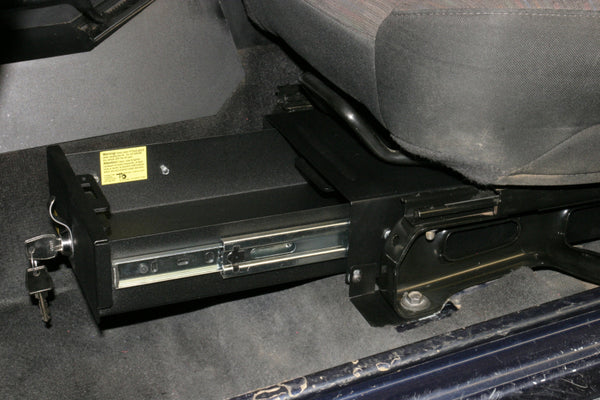Tuffy Jeep Wrangler Underseat Drawer Nonflip Seat W/ Keyed Lock