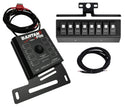 sPOD 07-08 Jeep Wrangler JK BantamX w/Amber LED Switch Panel