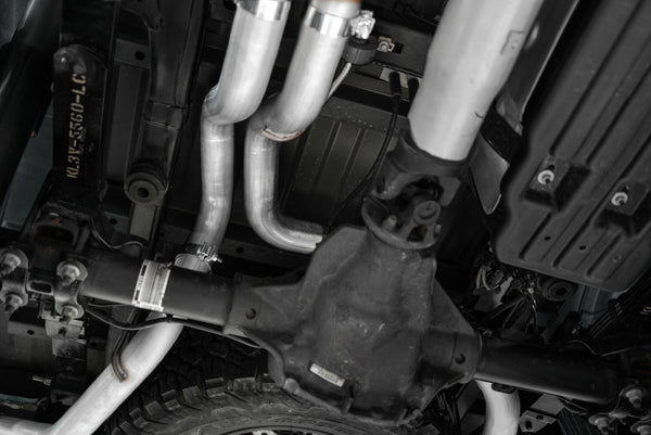 MBRP 17-20 Ford F-150 Raptor 3.5L Ecoboost Dual Rear Exit T409 3in Resonator Back Exhaust System