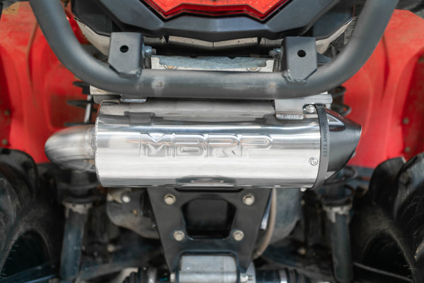 MBRP 15-Up Can-Am Outlander 450/500/570 US Market Only 5in Performance Series T304 Slip-on Exhaust