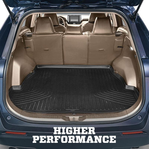 Husky Liners 19-24 Jeep Wrangler JLU WeatherBeater Black Rear Cargo Liner