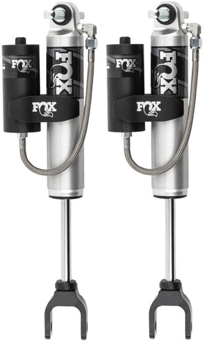 Fox Shocks 2.0 Reservoir Front Shock Pair 2020-24 Chevy GMC 2500HD 3500 HD w/ 1.5