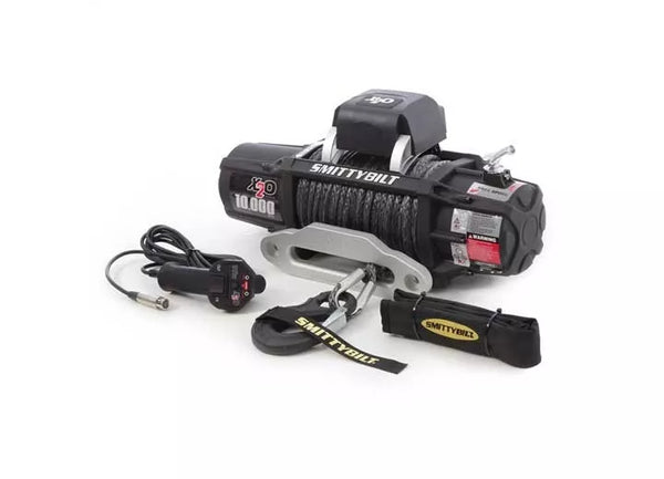 Smittybilt X2 O 10 Comp Gen2 10 K Waterproof Wireless Winch W/Synthetic Rope 98510