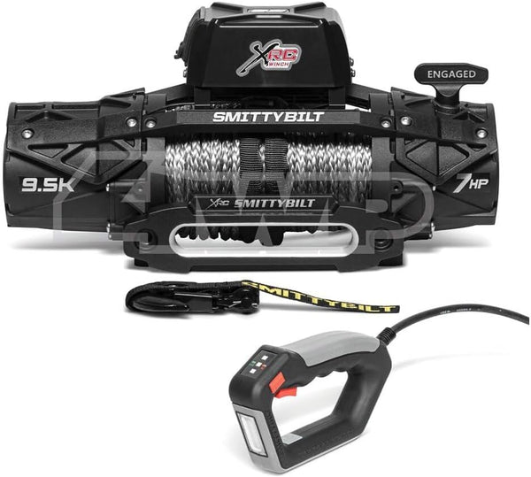 Smittybilt XRC Gen3 9.5K Waterproof Winch w/ Synthetic 9,500 lb 98695