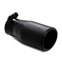 MBRP Universal 5in OD Angled Rolled End 4in Inlet 18in Length Black Finish Exhaust Tip