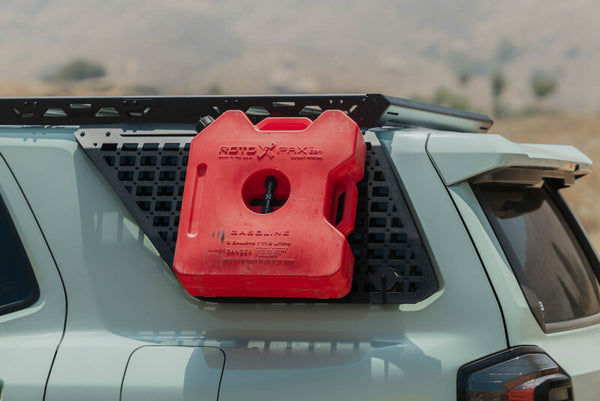 DV8 Offroad 25-26 Toyota 4Runner Exterior Window Molle for DV8 Offroad Roof Rack - Driver