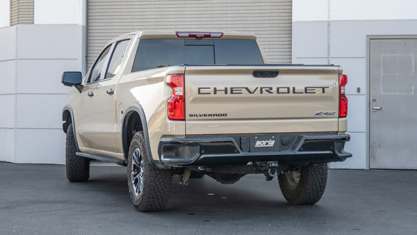 Borla 22-23 Chevrolet Silverado 1500 ZR2 & AT4X 6.2L CC SB 147.5in WB Touring Cat-Back