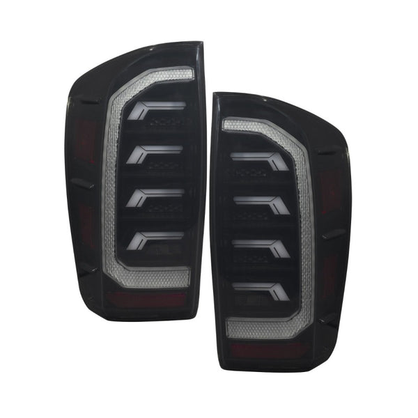 Form Lighting 2016-2023 Toyota Tacoma LED Tail Lights Red (Pair)