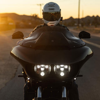 DOT LP6 LED Headlight Replacement - Universal (White)