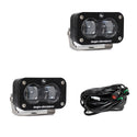 S2 SAE  Pair LED Spot  Clear