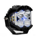 LP4 Pro LED Auxiliary Light Pod (Light Pattern: Driving/Combo; Color: Clear; Backlight: Blue)