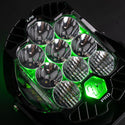 LP9 Pro LED Auxiliary Light Pod (Light Pattern: Driving/Combo; Color: Clear; Backlight: Green)