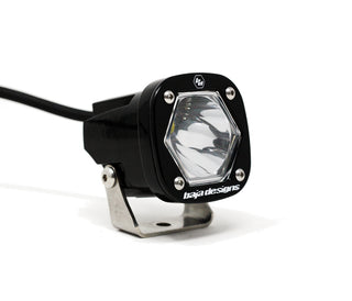 S1 Black LED Light Pod (Spot; Clear)