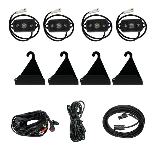 Toyota Bed Rail Cargo Light Kit - 2005-24 Toyota Tacoma  2007-24 Toyota Tundra (White)