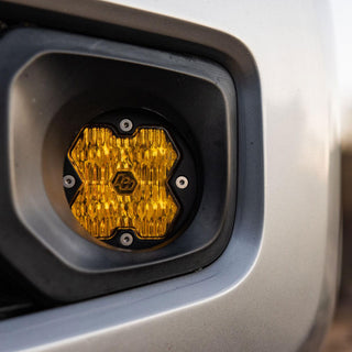Baja Designs Toyota Tacoma (12-23)  Tundra (14-21)  4Runner 10-24)  Fog Pocket Kit  Squadron Sport 2.0  Baja Amber  WC