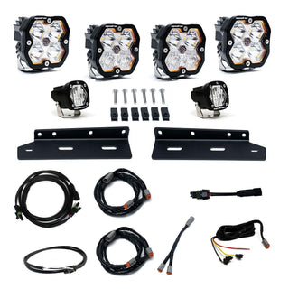 Baja Designs 2021-26 Ford Raptor  Fog Pocket Kit  Squadron Sport 2.0  Clear  Multi Patterns