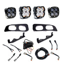 Ford Super Duty (23-26)  Dual Fog Pocket Kit  Squadron Sport/SAE 2.0  Clear SAE/Sport  DC