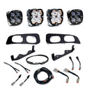 Ford Super Duty (23-26)  Dual Fog Pocket Kit  Upfitter  Squadron Sport/SAE 2.0  Clear  SAE Fog