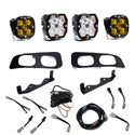Ford Super Duty (23-26)  Dual Fog Pocket Kit  Squadron Sport/SAE 2.0  Baja Amber  SAE/Sport