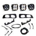 Ford Super Duty (23-26)  Dual Fog Pocket Kit Upfitter  Squadron Pro/SAE 2.0  Clear  SAE Fog