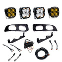 Ford Super Duty (23-26)  Dual Fog Pocket Kit  Squadron Pro/SAE 2.0  Baja Amber  SAE Fog