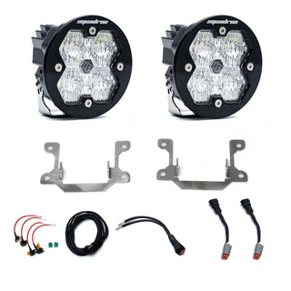 Baja Designs Dodge Ram 2500/3500 Big Horn (19-26)  Fog Pocket Kit  Squadron Sport 2.0  Clear  WC