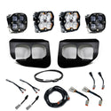 2020-2022 Ford Super Duty  Dual Fog Pocket Kit Upfitter  Squadron Pro/SAE 2.0  Clear  SAE Fog