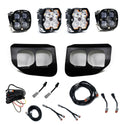 2020-2022 Ford Super Duty  Dual Fog Pocket Kit  Squadron 2.0 SAE/Sport  Clear  DC