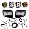 2020-2022 Ford Super Duty  Fog Pocket Kit  Squadron 2.0  Amber SAE/Sport DC W/Upfitter