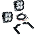 2018-2025 Jeep JL/JT   (18-26)  A-Pillar Kit  Squadron Pro 2.0  Clear  Spot