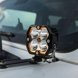 Baja Designs 2018-2025 Jeep JL/JT   (18-26)  A-Pillar Kit  Squadron Pro 2.0  Clear  Spot