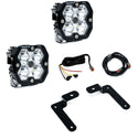 2018-2026 Jeep JL/JT  20-26 Gladiator  A-Pillar Pro Kit W/Upfitter  Squadron Pro 2.0  Clear  Spot