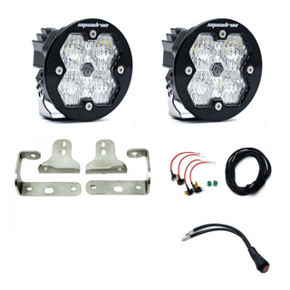 Baja Designs 2018-2026 Jeep JL/JT  20-26 Gladiator  Fog Pocket Kit  Squadron-R Sport 2.0  Clear  WC