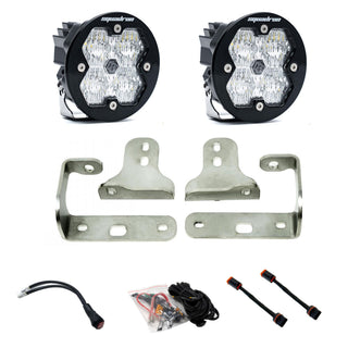 Baja Designs 2018-2026 Jeep JL/JT  20-26 Gladiator  Fog Pocket Kit  Squadron-R Sport 2.0  Clear  WC