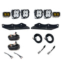 2017-2020 Ford Raptor  Fog Pocket Kit Sportsman  Squadron SAE 2.0/S2  Baja Amber  SAE Fog