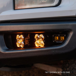 Baja Designs 2017-2020 Ford Raptor  Fog Pocket Kit  Squadron Sport 2.0/S2  Clear  Multi Patterns