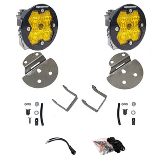 Baja Designs GM  Chevy/GMC HD  Canyon/Colorado/Sierra/Silverado (15-19) Squadron 2.0 Sport Amber FPK