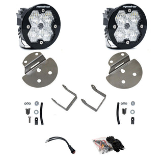 Baja Designs GM  Chevy/GMC HD  Canyon/Colorado/Sierra/Silverado (15-19) Squadron 2.0 Sport Clear FPK