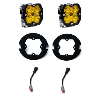 Baja Designs Ford/Toyota  F-150 (06-14)  Tundra (07-13)  Tacoma (05-11) Squadron 2.0 Amber FPK