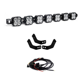 Toyota 7XL Pro Linkable Roof Light Bar Kit For Prinsu Rack  - '10-24 4Runner; '07-14 FJ Cruiser; '05-23 Tacoma; '07-21 Tundra (Multi-Pattern; Clear)