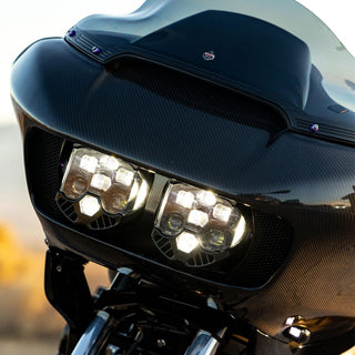 DOT LP6 LED Headlight Kit - 2015-2024 Harley Davidson Road Glide (White)