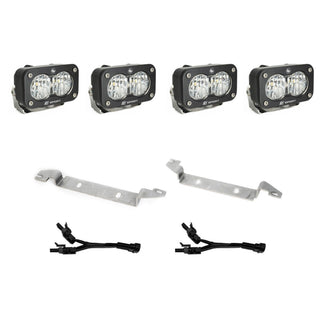 S2 Sport OEM Fog Light Replacement Kit - 2025-2026 Toyota 4Runner  Non-TRD Pro (Clear)