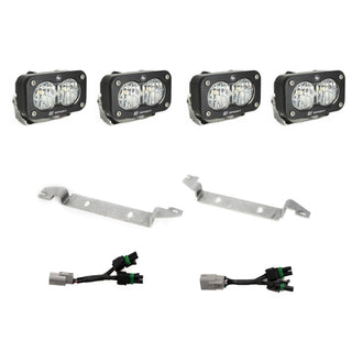 S2 Sport OEM Fog Light Replacement Kit - 2025-2026 Toyota 4Runner NOTE: TRD Pro/Trailhunter (Clear)